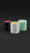 Trio de bougies multicolores édition limitée