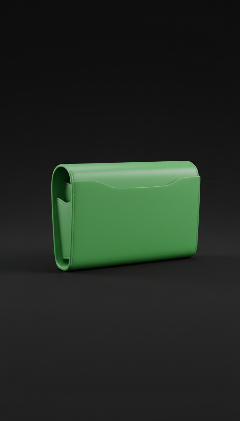 Organisateur clutch vert électrique